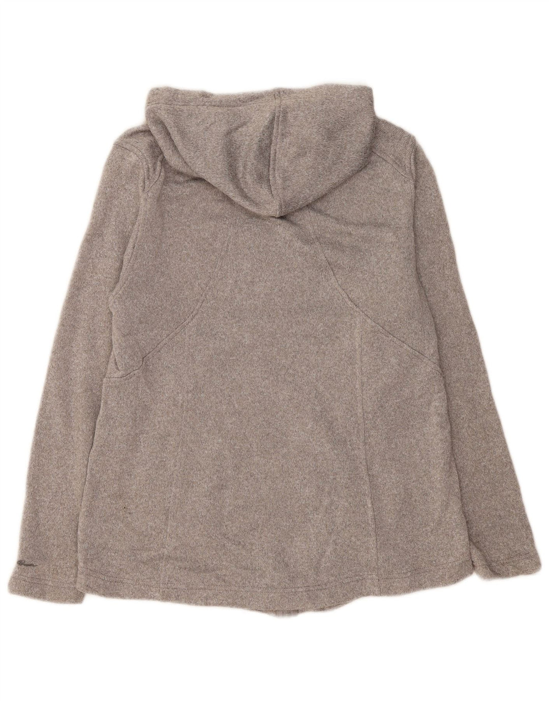 Eddie Bauer Damen Zip Hoodie Pullover UK 18 XL Grau Polyester