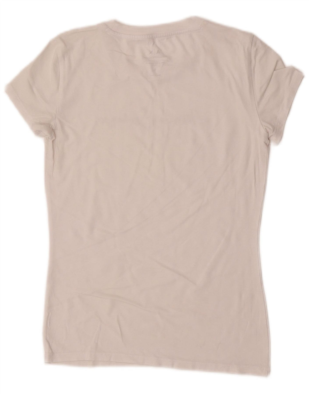 Armani Exchange Damen Grafik-T-Shirt Top UK 10 Small Weiß
