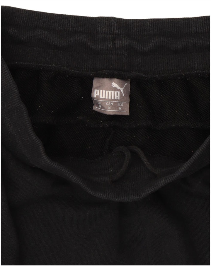 PUMA Herren Graphic Trainingshose Jogger Medium Schwarz