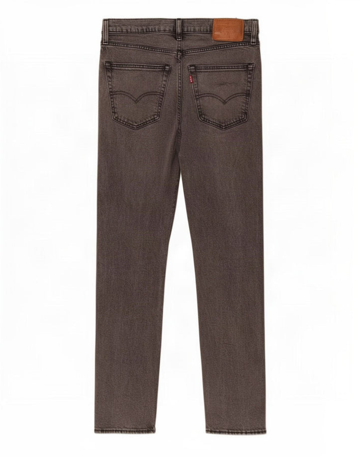 Levi's Herren 502 Tapered Jeans W31 L32 Graue Baumwolle