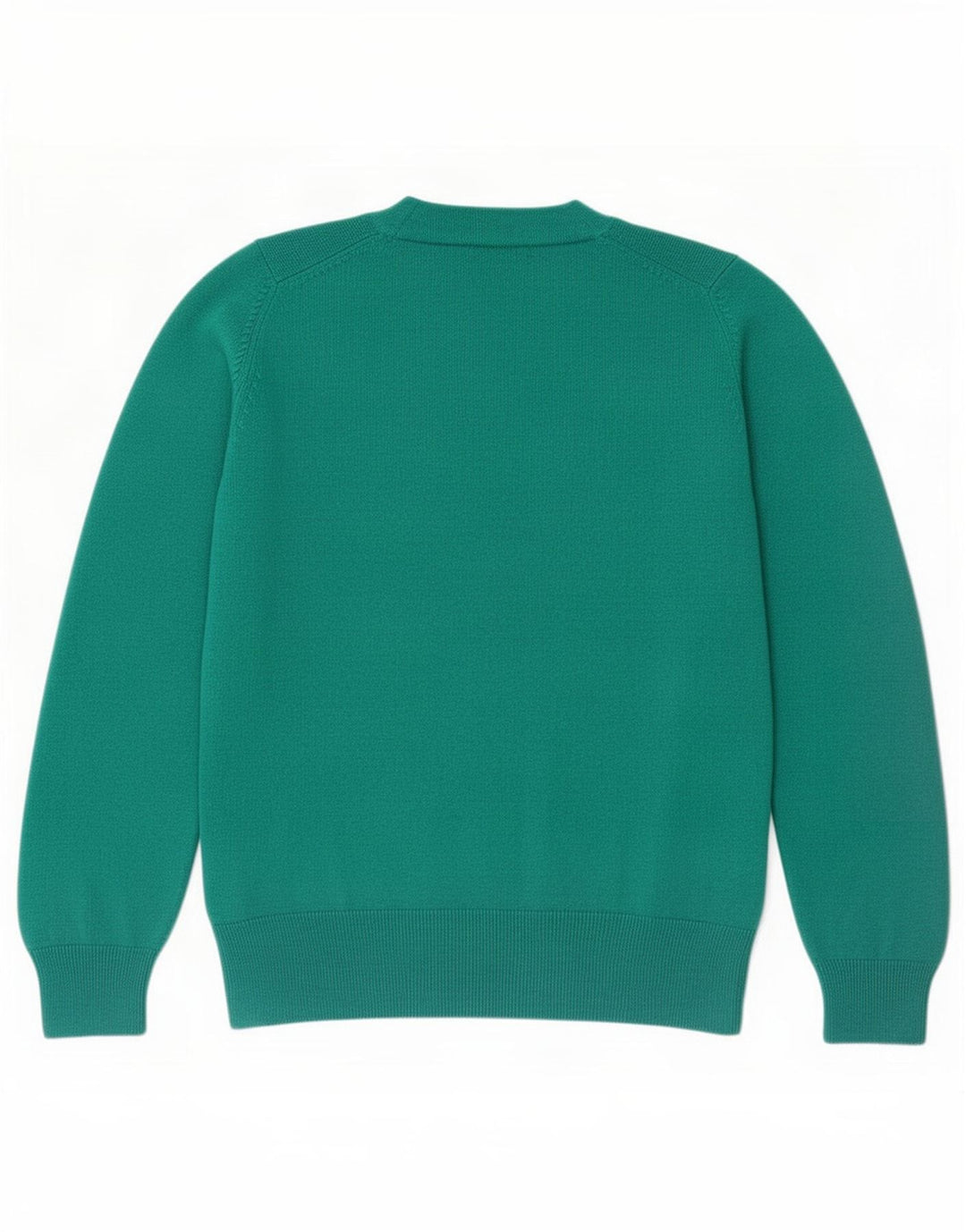 Marks & Spencer Damen-Pullover mit V-Ausschnitt, UK 14, Mittelgrün, Acryl