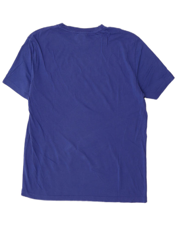Champion Herren Grafik T-Shirt Top XL Blau