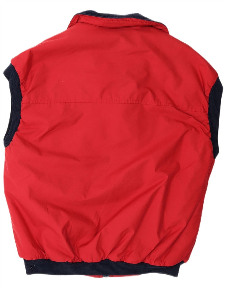 Bronte Herrenweste UK 40 Large Rot Polyester