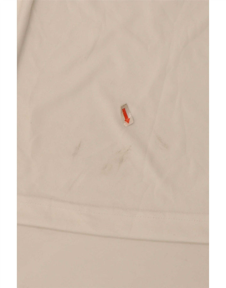 Reebok Herren T-Shirt Top Large Weiß Polyester