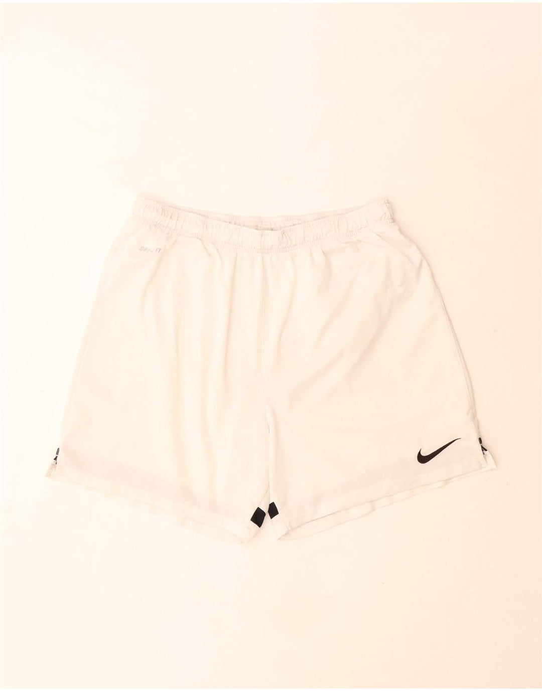 Nike Herren Dri Fit Sportshorts, groß, aus weißem Polyester