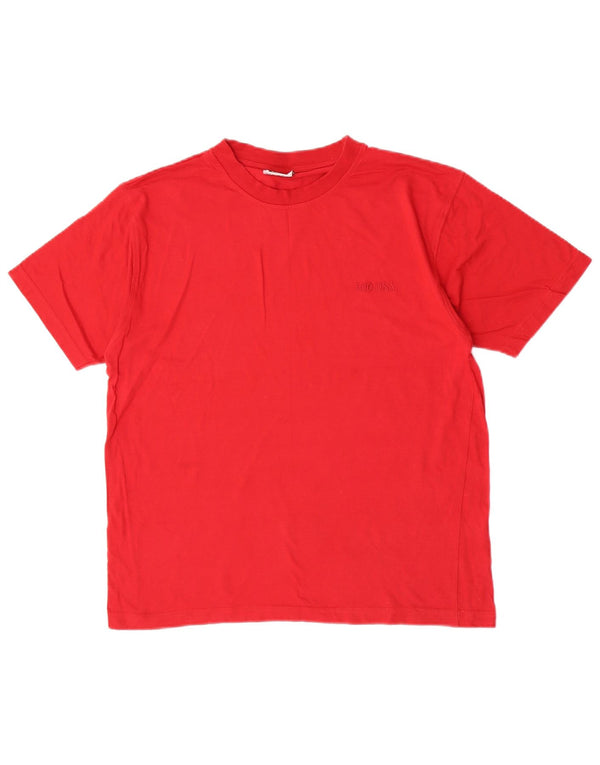 Lee T-Shirt für Jungen, 15–16 Jahre, XL, rote Baumwolle