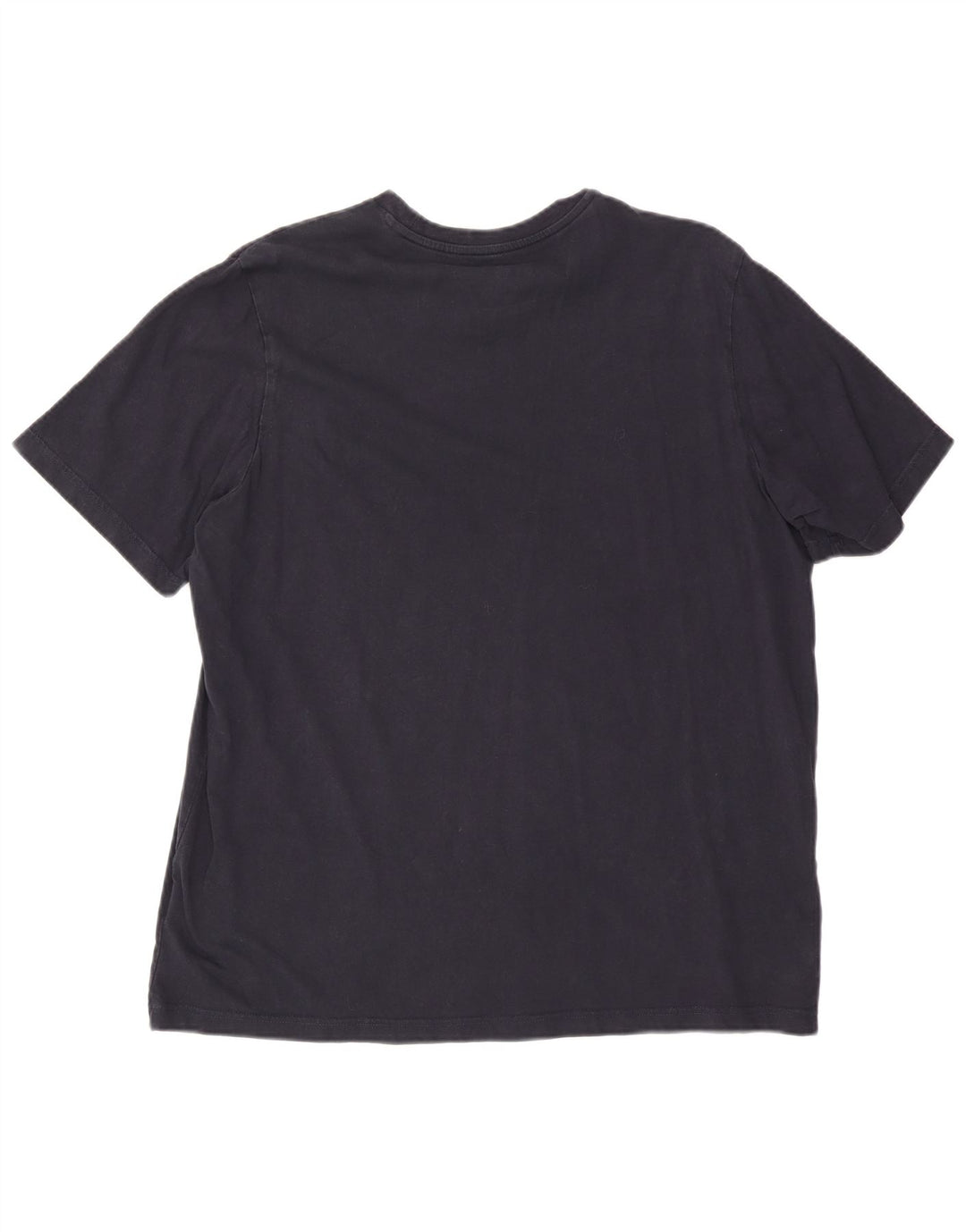 Adidas Herren T-Shirt Top XL Marineblau Baumwolle