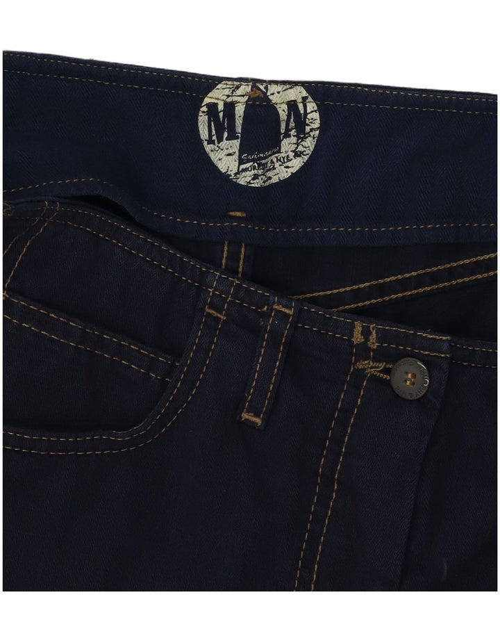 Murphy & Nye Damen Mini-Jeansrock W30 Mittelmarineblaue Baumwolle