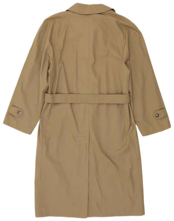 Cerruti 1881 Herren Loose Fit Trenchcoat IT 46 Small Beige Polyester