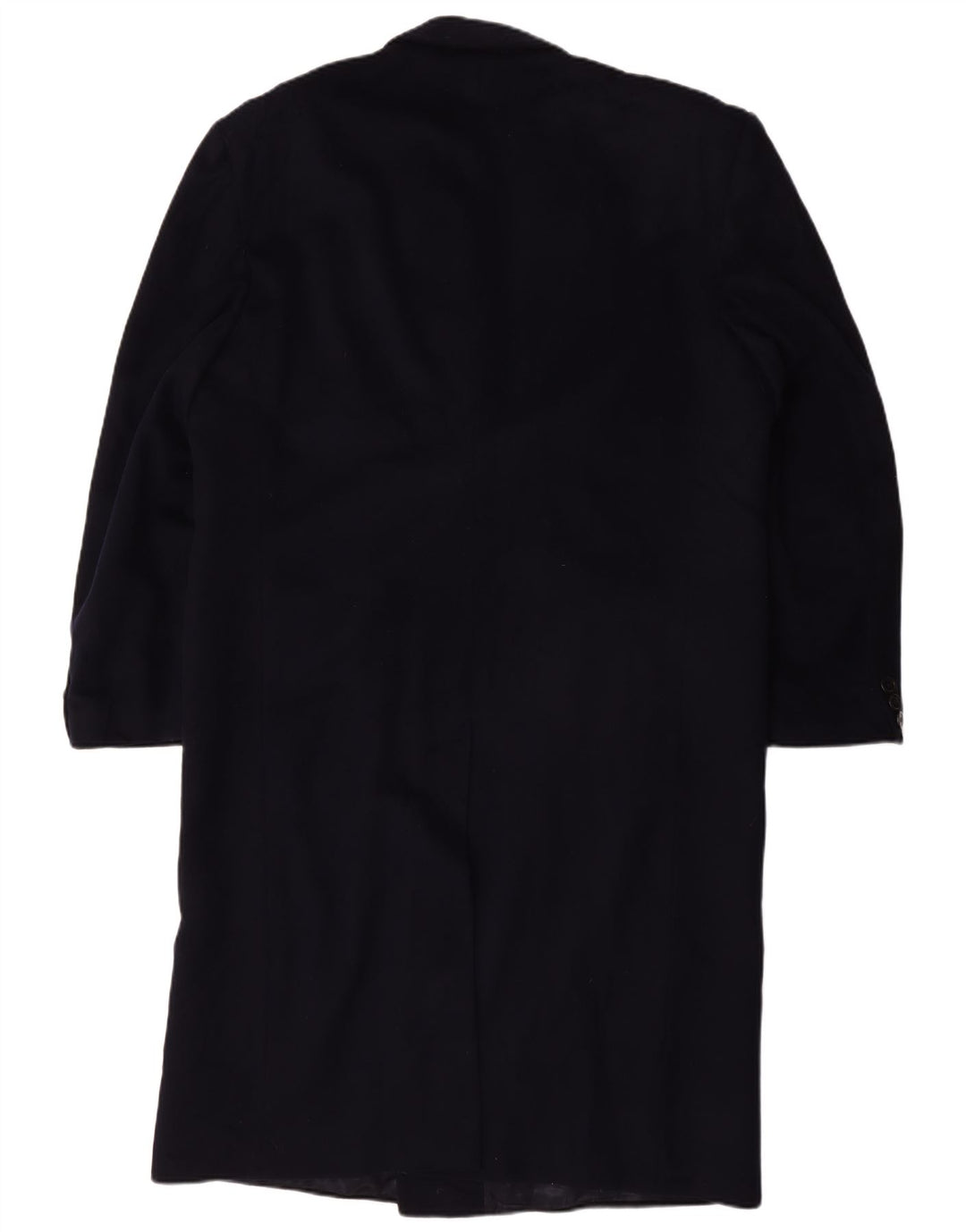 Marzotto Herren Principe Zweireihiger Mantel IT 50 Large Marineblau