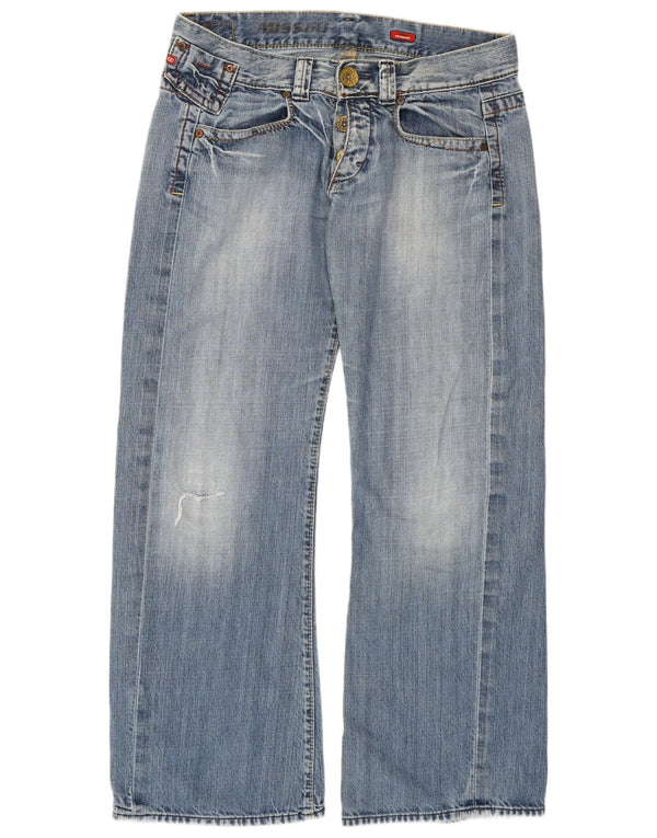 Miss Sixty Damen Perkinks Loose Jeans W32 L31 Blaue Baumwolle