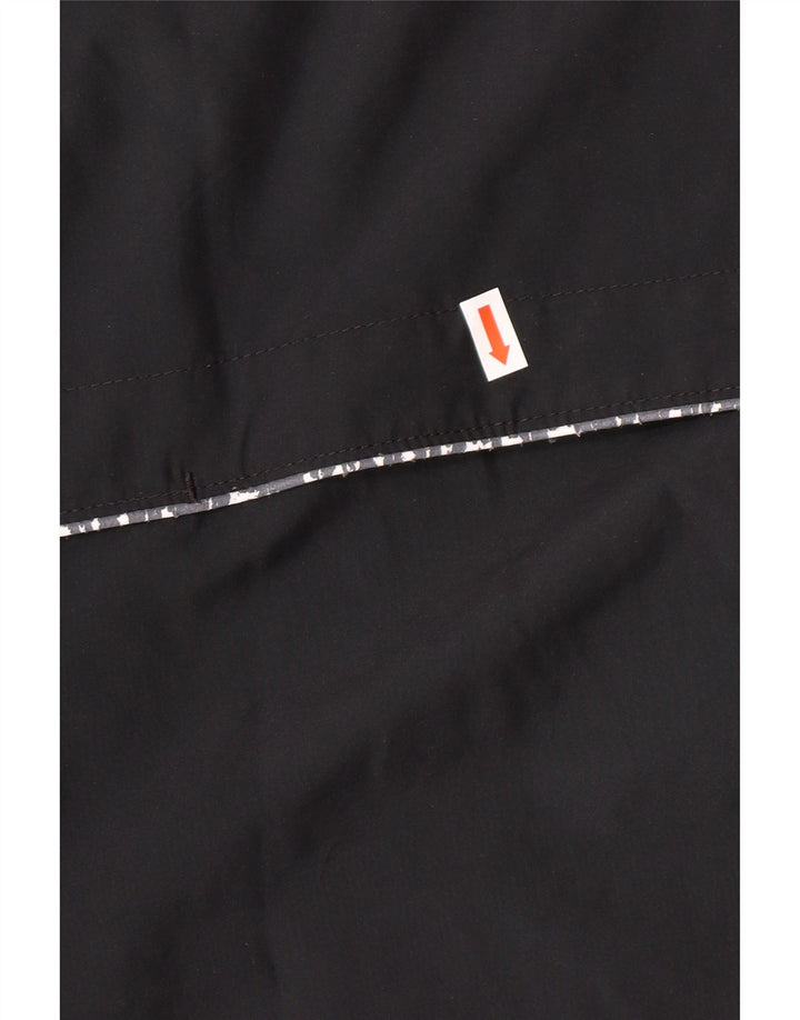 NIKE Herren Regenjacke UK 42/44 Large Schwarz Polyester