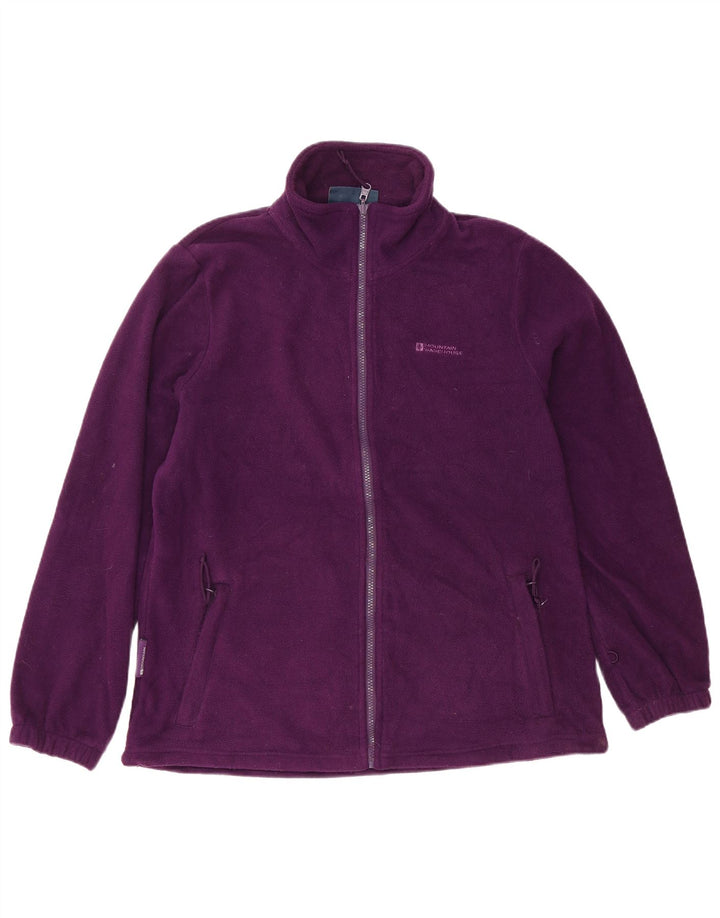 MOUNTAIN WAREHOUSE Damen Liner-Fleecejacke UK 16 Large Lila Polyester