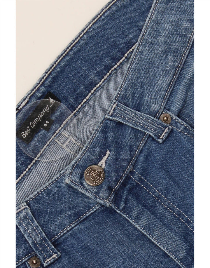 BEST COMPANY Womens Slim Jeans IT 44 Medium W32 L30 Blue Cotton Vintage Best Company and Second-Hand Best Company from Messina Hembry 