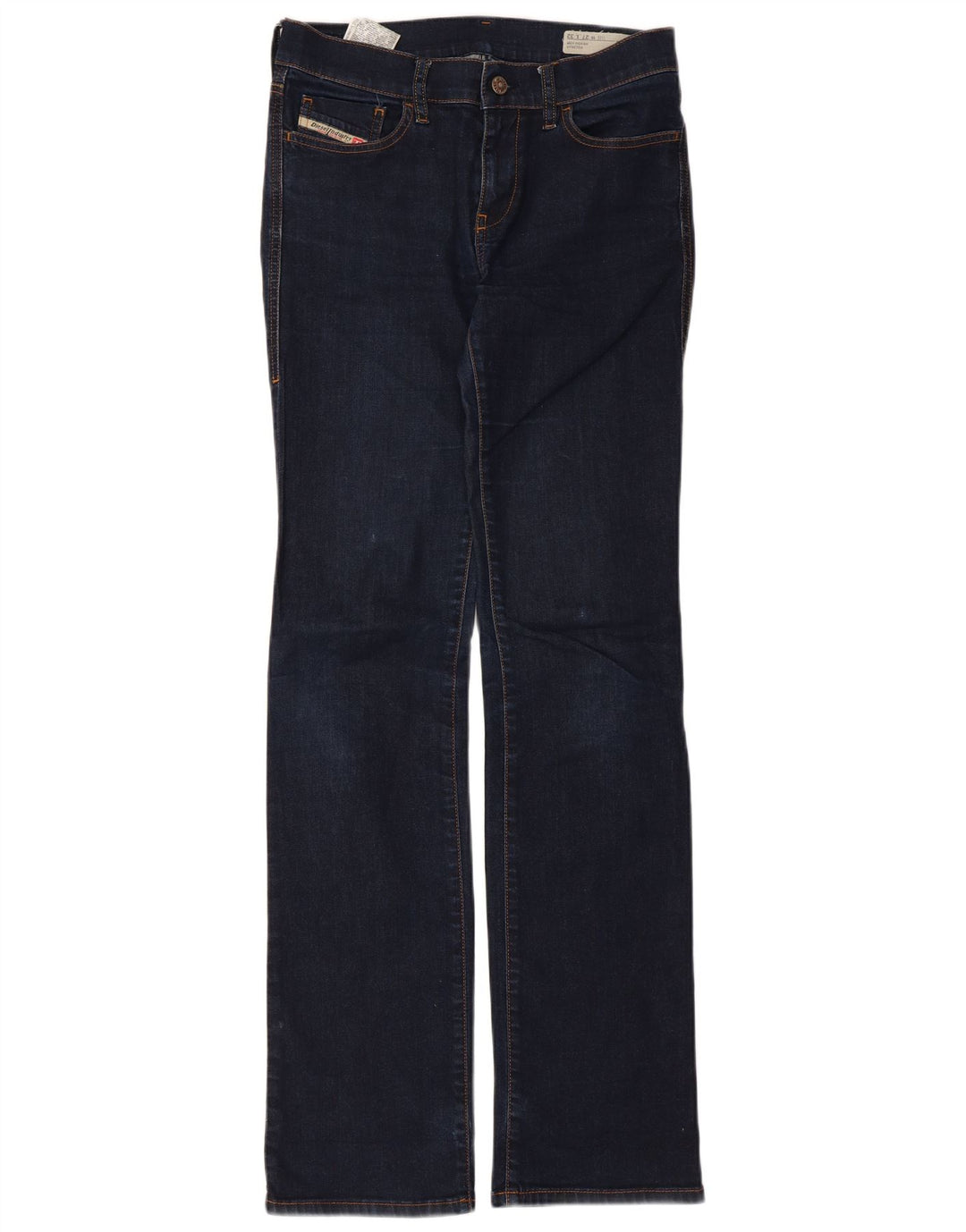 Diesel Damen Slim Jeans W27 L32 Blaue Baumwolle