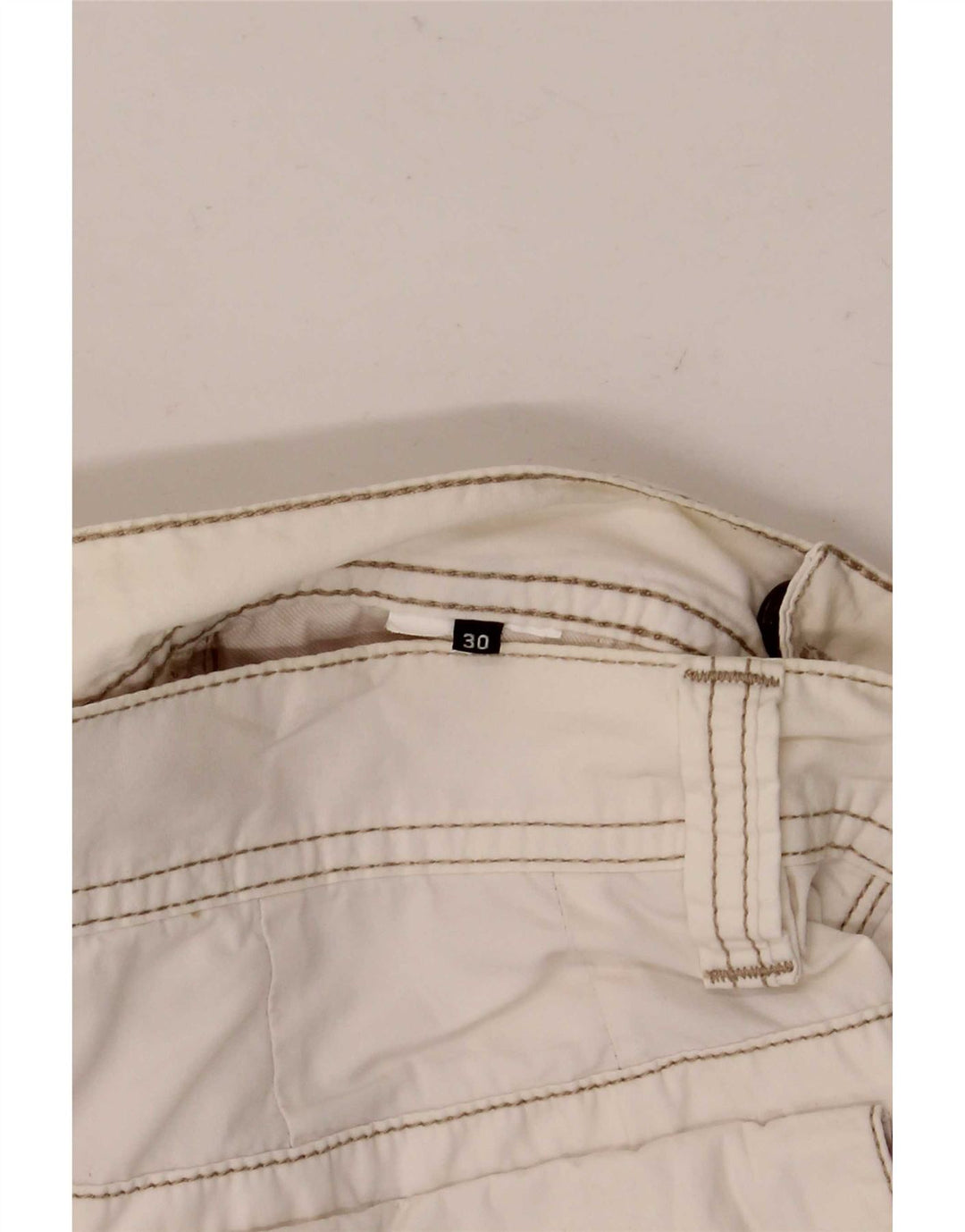 Murphy & Nye Herren Cargoshorts W30 Mittelweiß