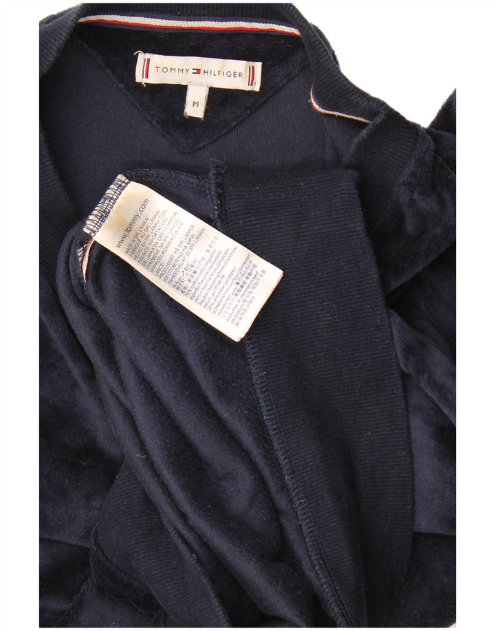 Tommy Hilfiger Herren-Sweatshirt mit Grafik, mittelgroß, Marineblau, Farbblock
