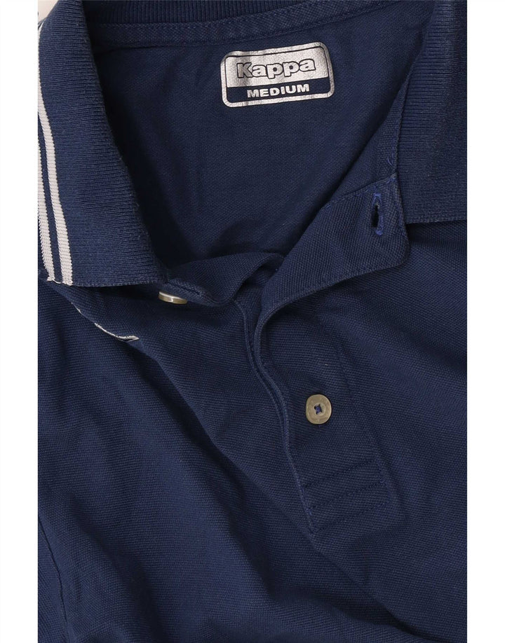 Kappa Herren Poloshirt Mittelblau gestreift