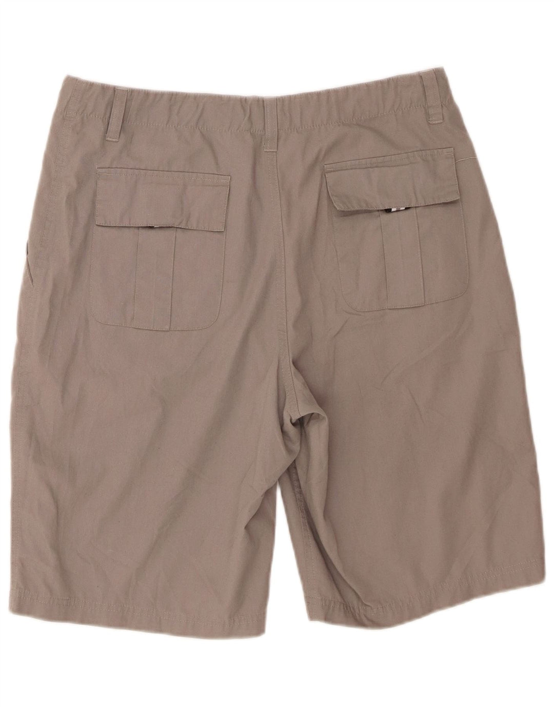 Fred Perry Herren Chinoshorts Medium W32 Grau Polyester