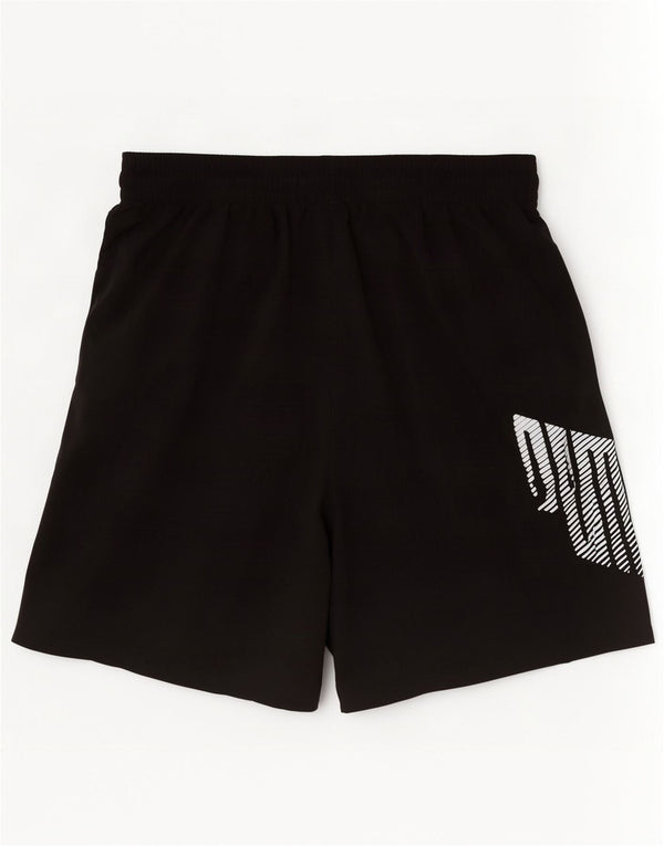 Puma Herren Graphic Sport Shorts 2XL Schwarz Polyester