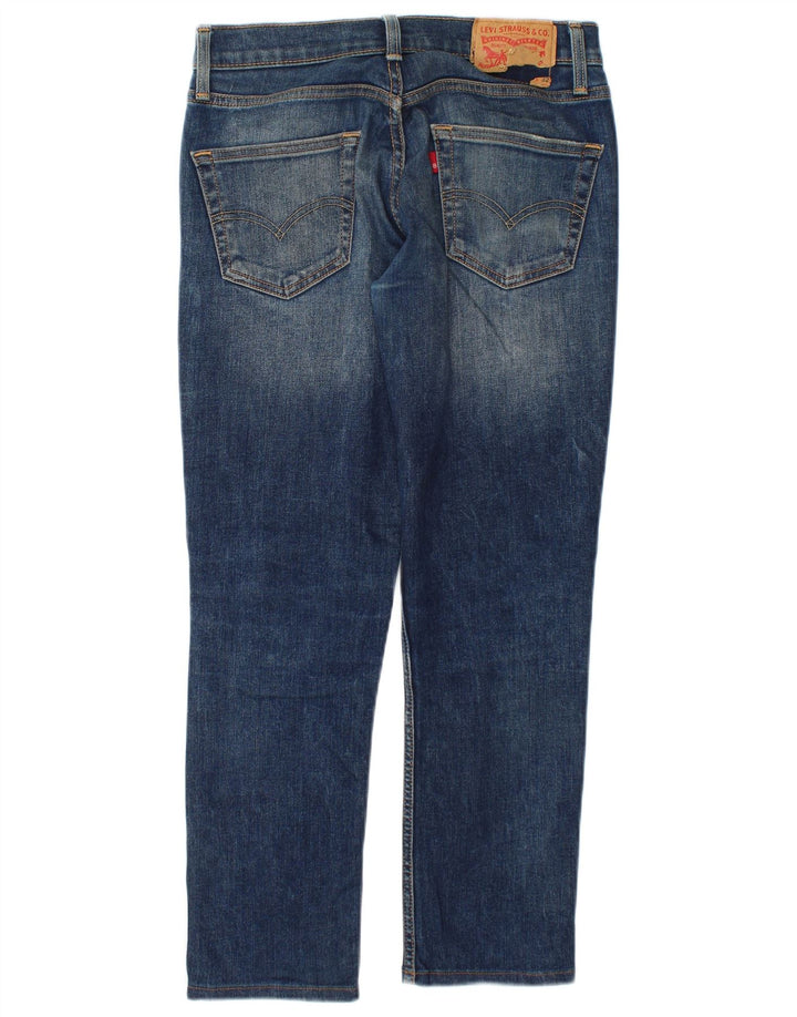 Levi's Herren Slim Jeans W28 L28 Blaue Baumwolle