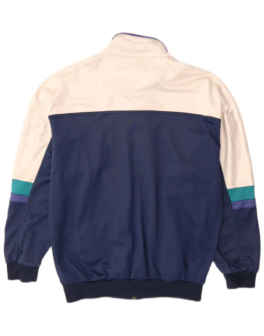 Asics Herren-Trainingsanzugoberteil mit Grafik, IT 50, mittelblau, Farbblock