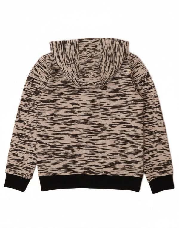 ADIDAS Climalite Zip Hoodie-Pullover für Jungen, 7–8 Jahre, grau geflecktes Polyester