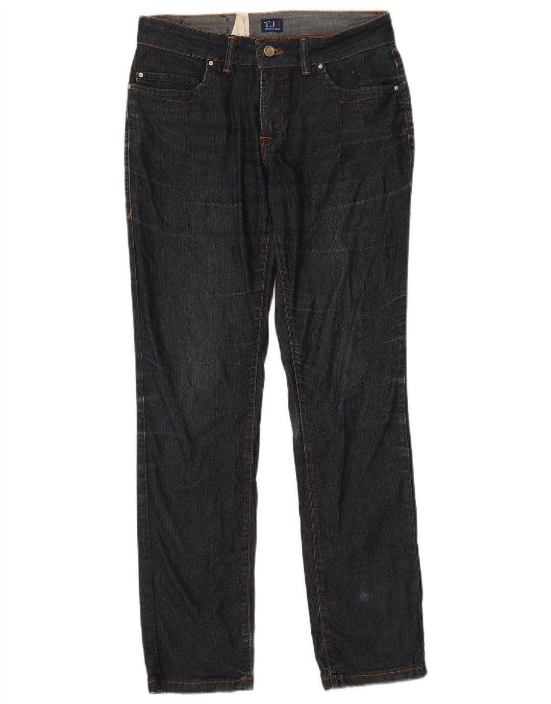 Trussardi Slim-Jeans für Damen, W26, L30, marineblau, Baumwolle