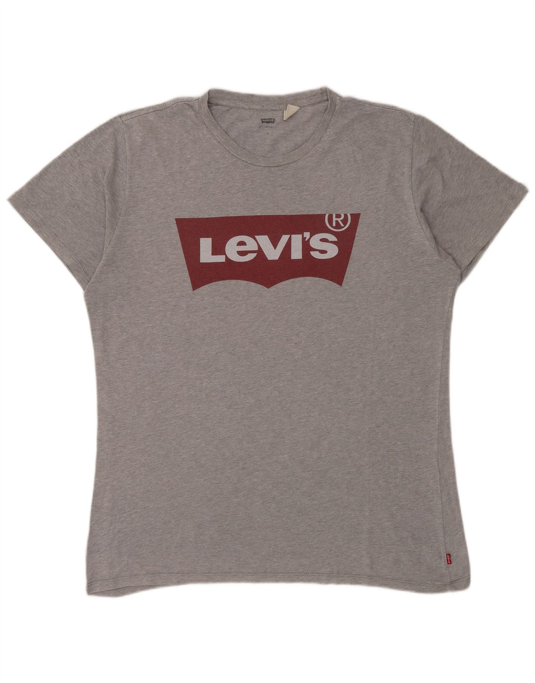 Levi's Herren-T-Shirt mit Grafik, groß, grau gefleckt