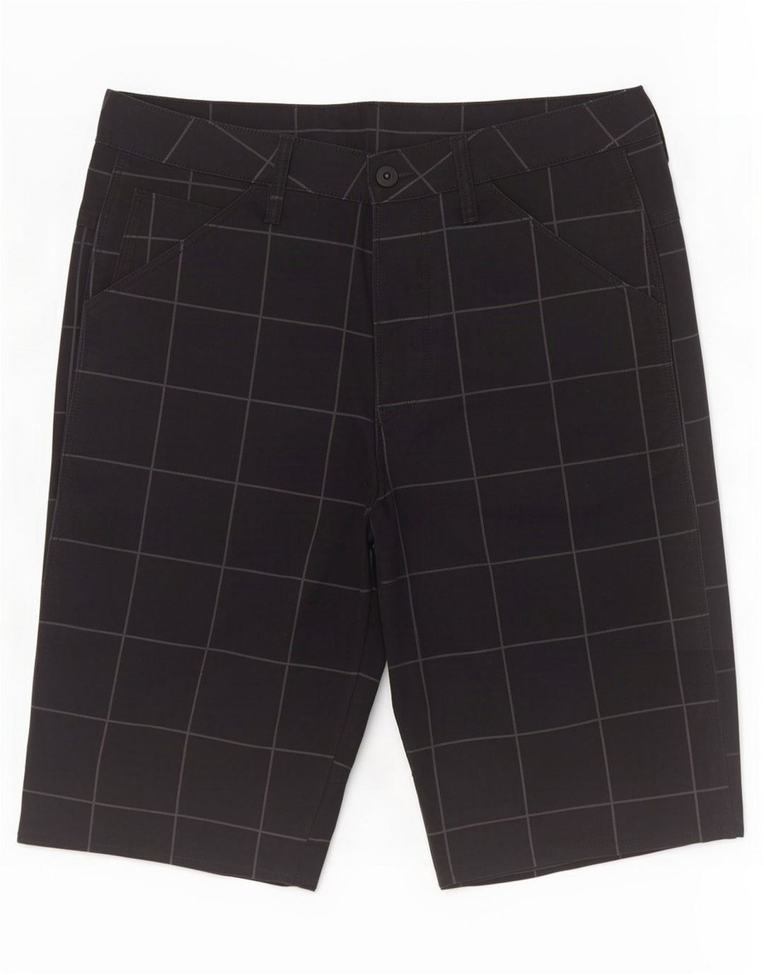 G-Star Herren-Bermudashorts W32 Mittelschwarz karierte Baumwolle