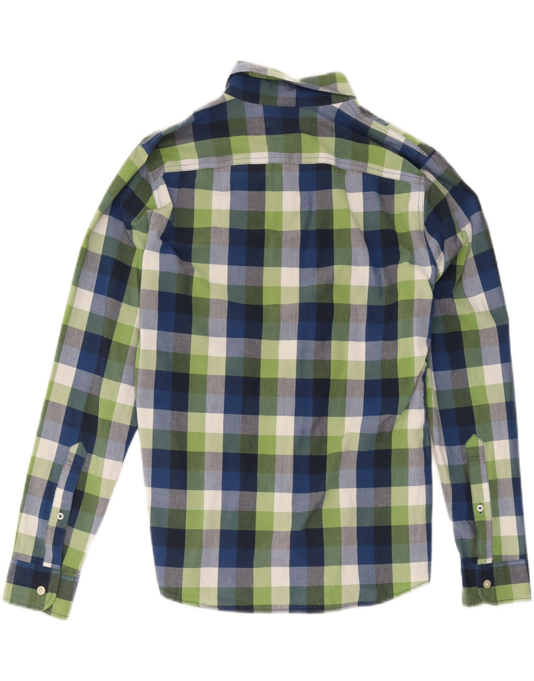 Hollister Herrenhemd, groß, mehrfarbig, Gingham-Baumwolle