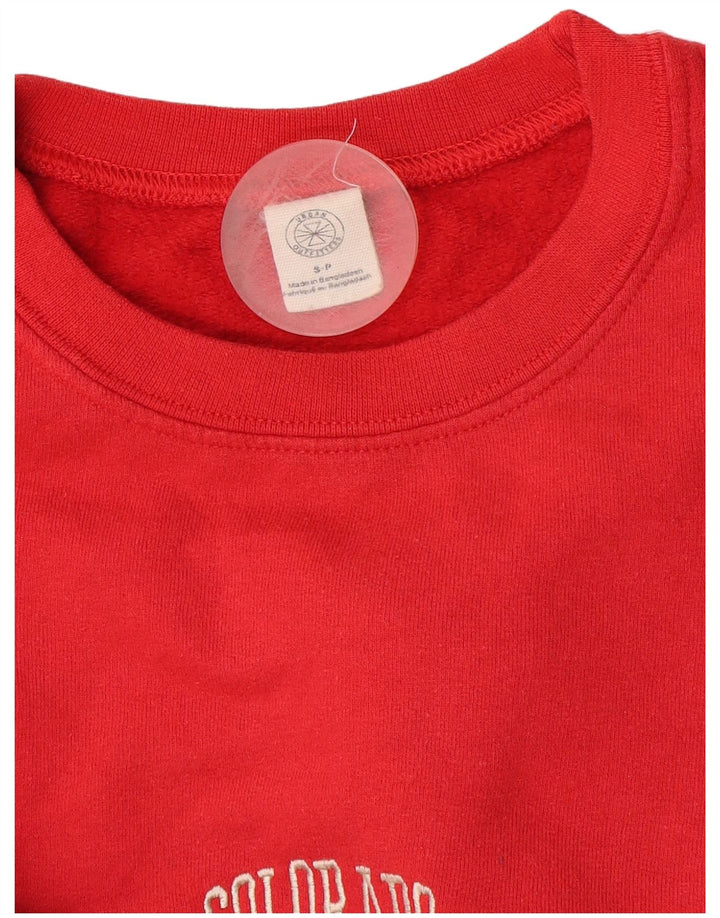 Urban Outfitters Herren-Sweatshirt mit Grafik, Größe S, Rot