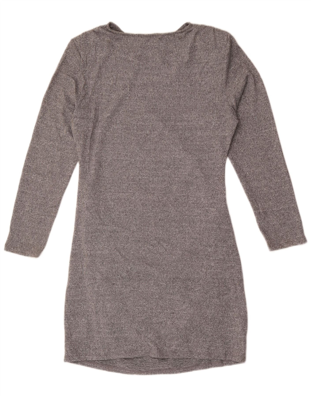 Marks & Spencer Damen-Etuikleid mit langen Ärmeln, UK 14, Mittelgrau meliert