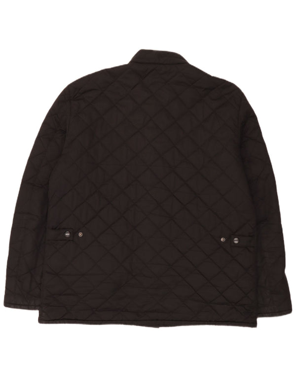 Barbour Herren Steppjacke UK 42 XL Schwarz Polyester