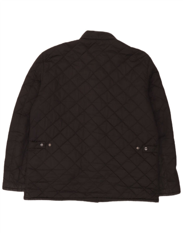 Barbour Herren Steppjacke UK 42 XL Schwarz Polyester
