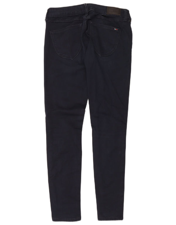 Tommy Hilfiger Damen-Jeans mit niedriger Taille, Röhrenjeans, W31, L32, Marineblau
