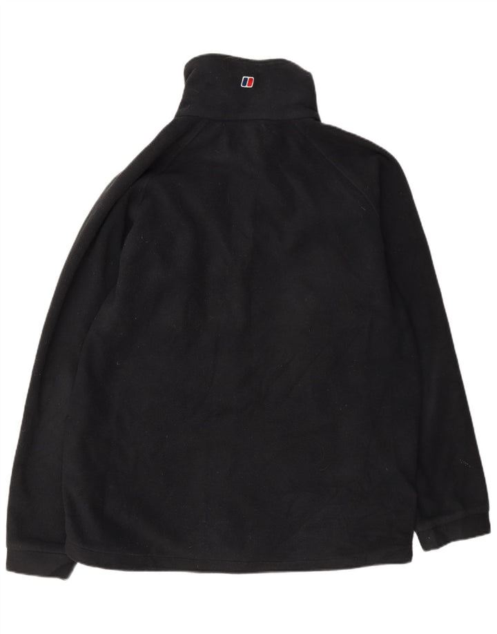 Berghaus Herren Fleecejacke UK 40 Large Schwarz Polyester