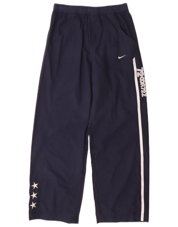 Nike Jungen-Trainingshose mit Grafik, 12–13 Jahre, groß, marineblau, Polyester