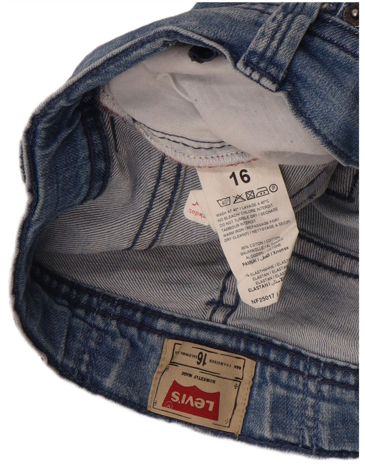 Levi's Capri-Jeans für Jungen, 15–16 Jahre, W30 L16, blaue Baumwolle