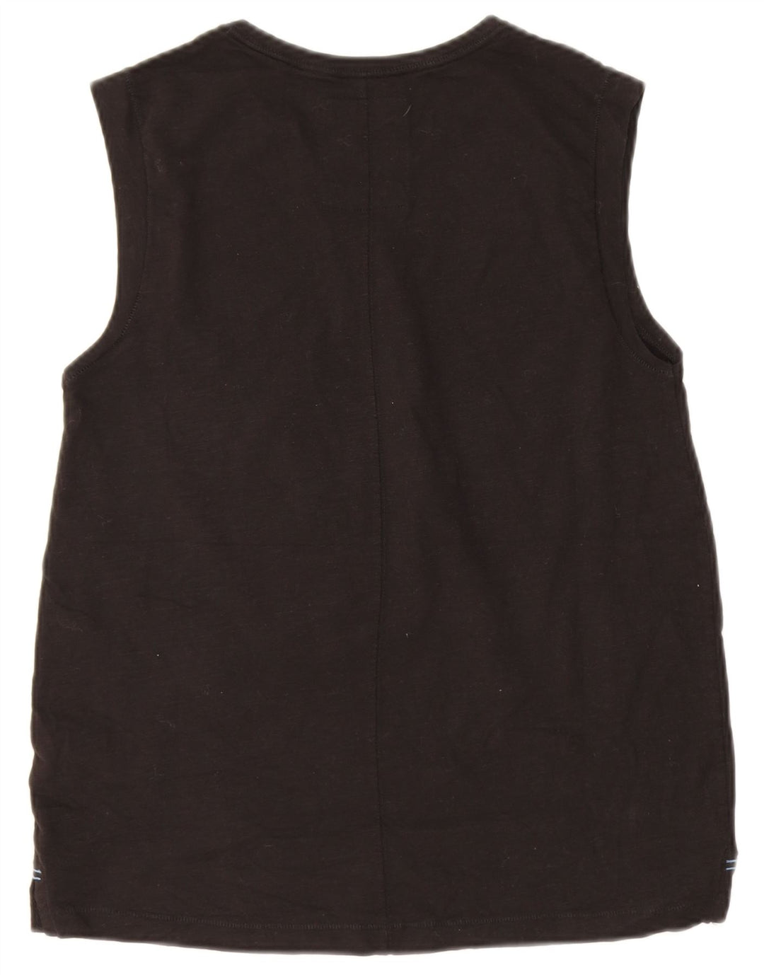 Fat Face Damen-Trägershirt, UK-Größe 10, Größe S, schwarze Baumwolle