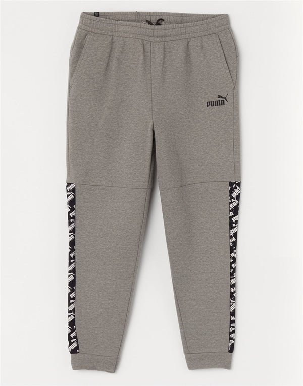 Puma Herren Trainingshose Jogger 2XL W40 L31 Grau Colourblock Sports
