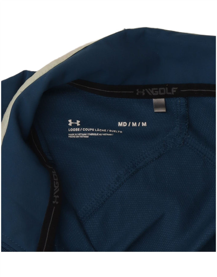 Under Armour Herren Graphic Pullover Trainingsanzug Top Jacke Mittelblau Sport