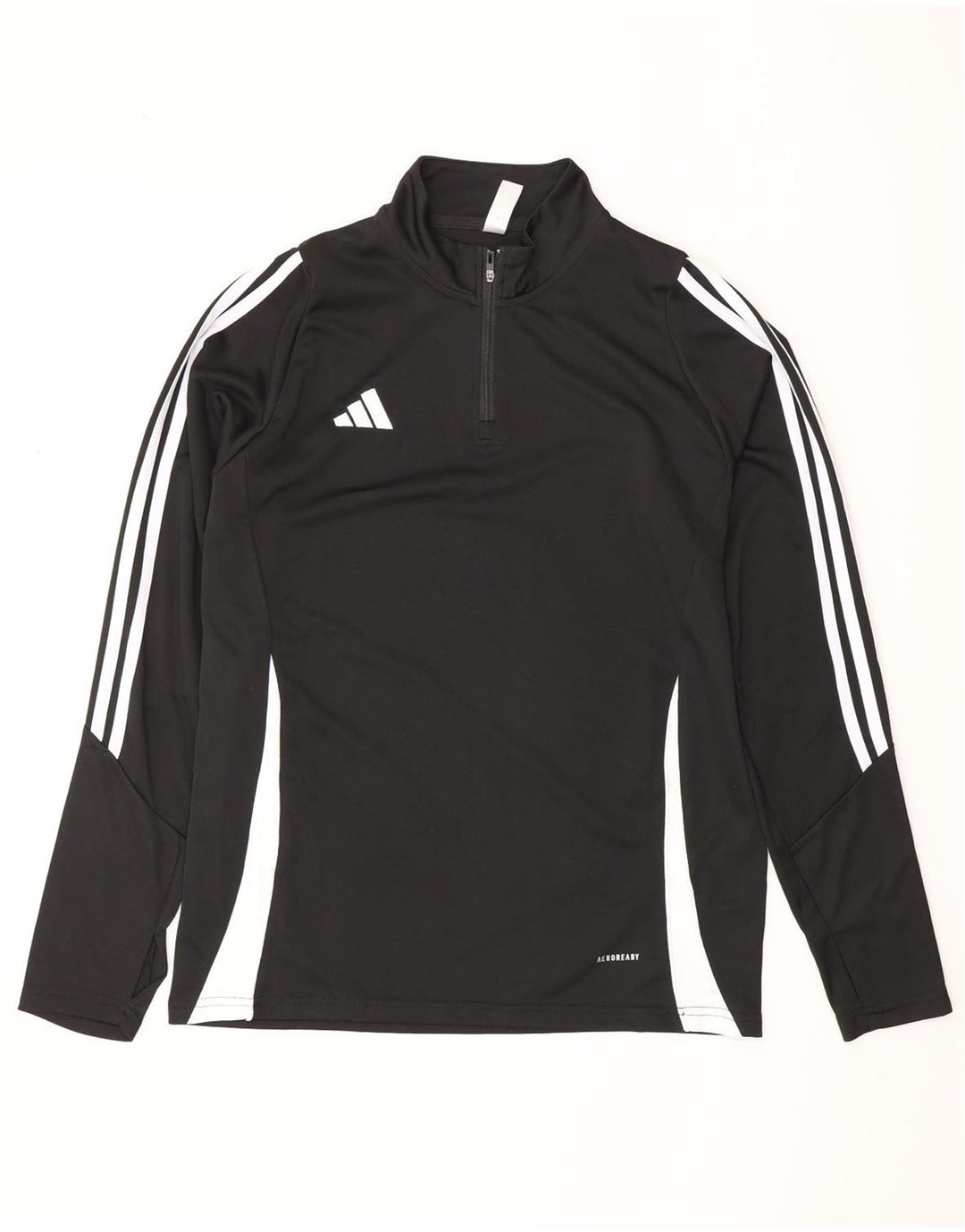 ADIDAS Herren Aeroready Pullover-Trainingsanzug-Oberteil, groß, Schwarz, Farbblock