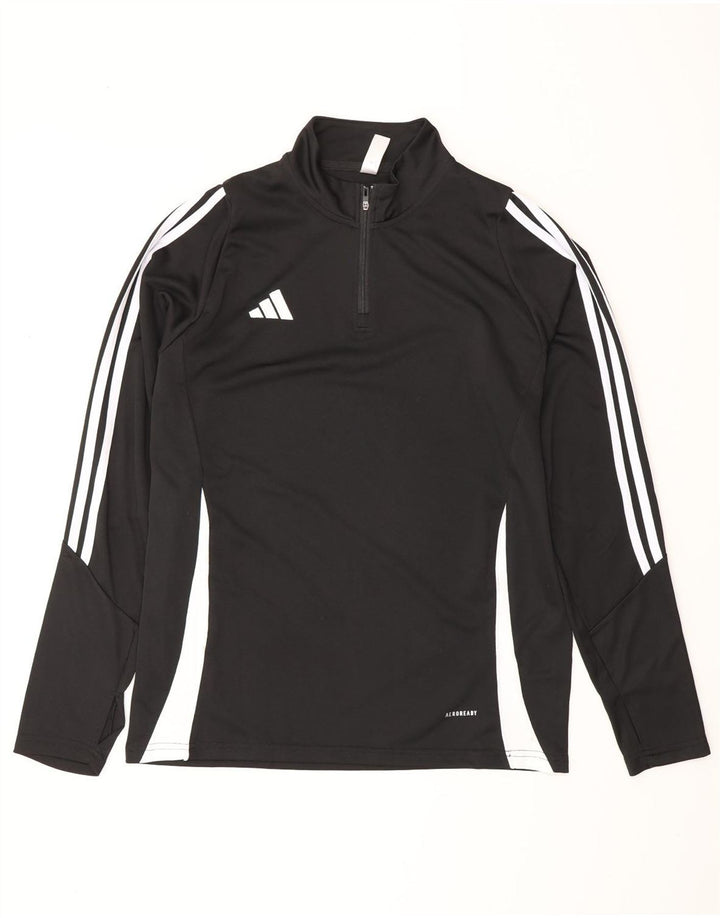 ADIDAS Herren Aeroready Pullover-Trainingsanzug-Oberteil, groß, Schwarz, Farbblock