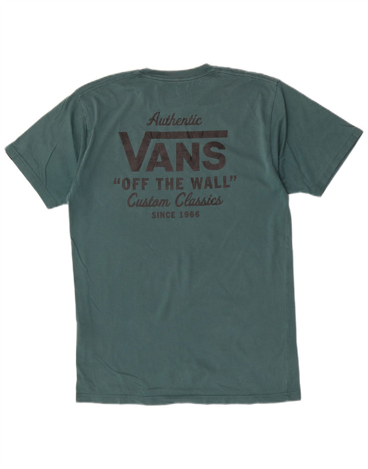 Vans Herren-T-Shirt mit klassischer Passform, mittelgrüner Baumwolle