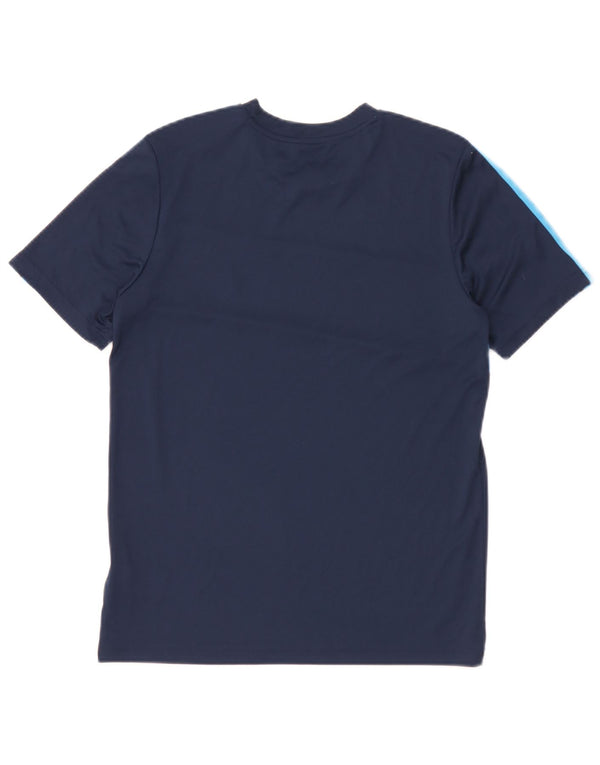 Adidas T-Shirt für Jungen, 13–14 Jahre, Marineblau, Colourblock-Polyester