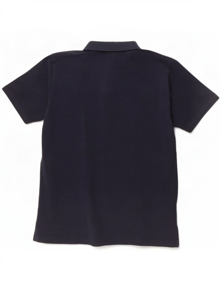 The North Face Herren-Poloshirt aus mittelblauer Baumwolle in Marineblau