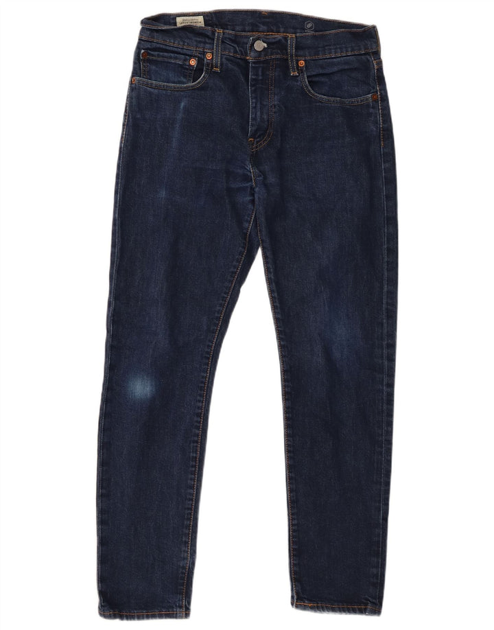 Levi's Herren 512 Slim Tapered Jeans W31 L27 Marineblau