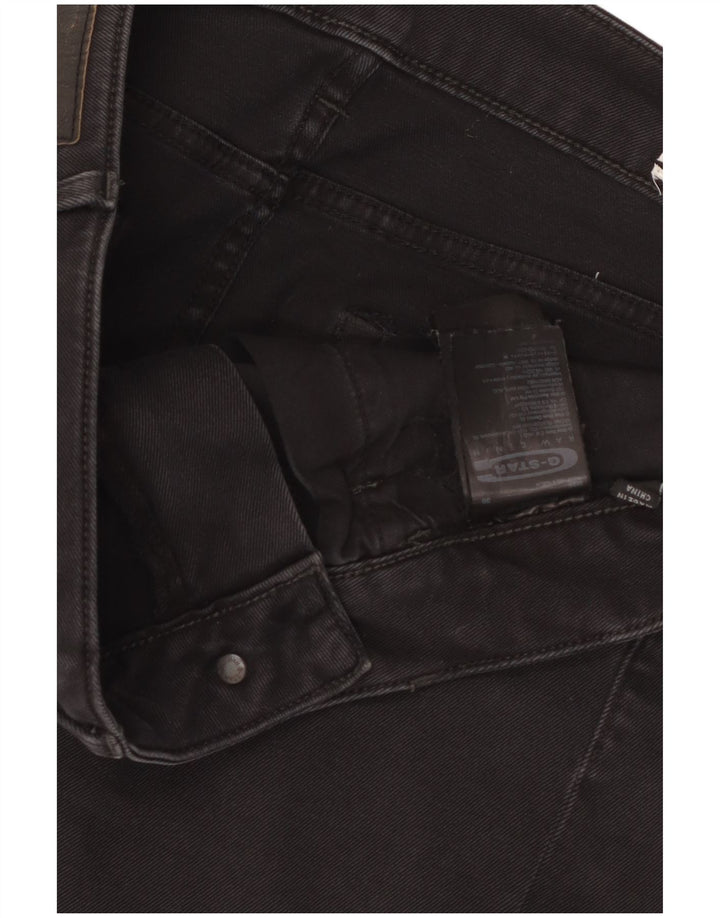 G-Star Damen Mini-Jeansrock W30 Mittelschwarze Baumwolle
