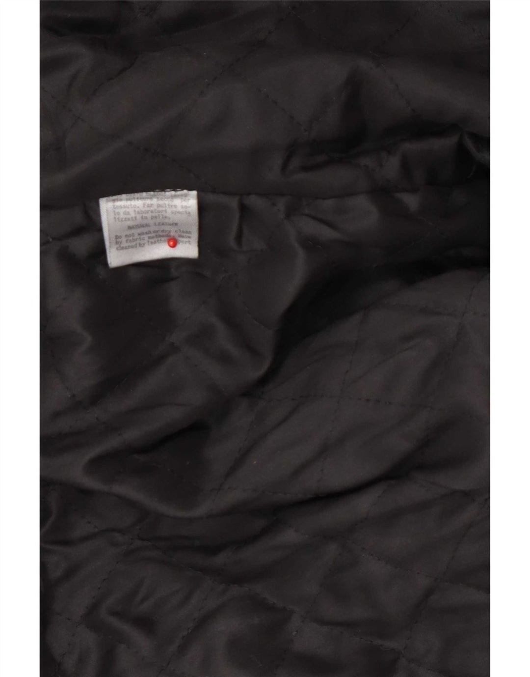 Vintage Herren Leder Bikerjacke UK 38 Medium Schwarz
